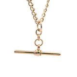 Timeless Vintage 9ct Yellow Gold Fob Chain & Bar with Twin Albert Swivel Clasps – A Lasting Investment in Gold