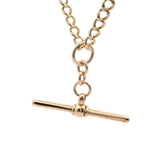 Timeless Vintage 9ct Yellow Gold Fob Chain & Bar with Twin Albert Swivel Clasps – A Lasting Investment in Gold