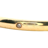 Exquisite 9ct Yellow Gold Diamond Set Bangle – A Beautiful Investment Piece