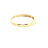 The Perfect Wedding Band: Simple and Elegant 18ct Yellow Gold with Diamonds