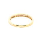 The Perfect Wedding Band: Simple and Elegant 18ct Yellow Gold with Diamonds