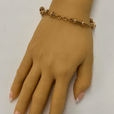 Spectacular Vintage 9ct Yellow Gold Fob Bar Bracelet – A Timeless Investment Piece