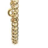 Elegant 9ct Yellow Gold Fancy Link Bracelet with Diamond-Set Euro Clasp – A Timeless Investment Piece