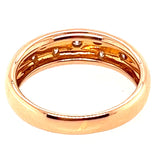 18ct Rose Gold Diamond Ring