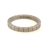 "Cartier" Lanieres Brick Link Band set in 18ct White Gold