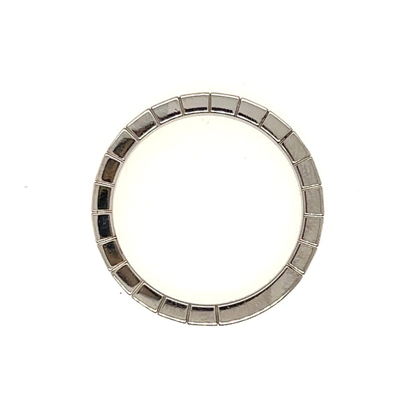 "Cartier" Lanieres Brick Link Band set in 18ct White Gold