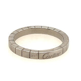 "Cartier" Lanieres Brick Link Band set in 18ct White Gold