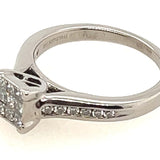 10ct White Gold & Diamond Ring Engagement Ring