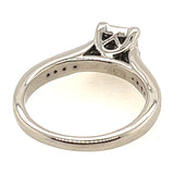 10ct White Gold & Diamond Ring Engagement Ring