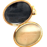 Antique 18ct Yellow Gold Hinged Locket Pendant Circa 1900