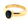 Stunning Yellow Gold Sapphire Ring