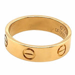 Cartier Love 18ct Yellow Gold Ring DFD501 